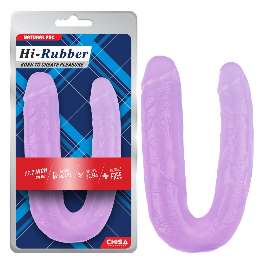 17.7 Inch Dildo-Purple