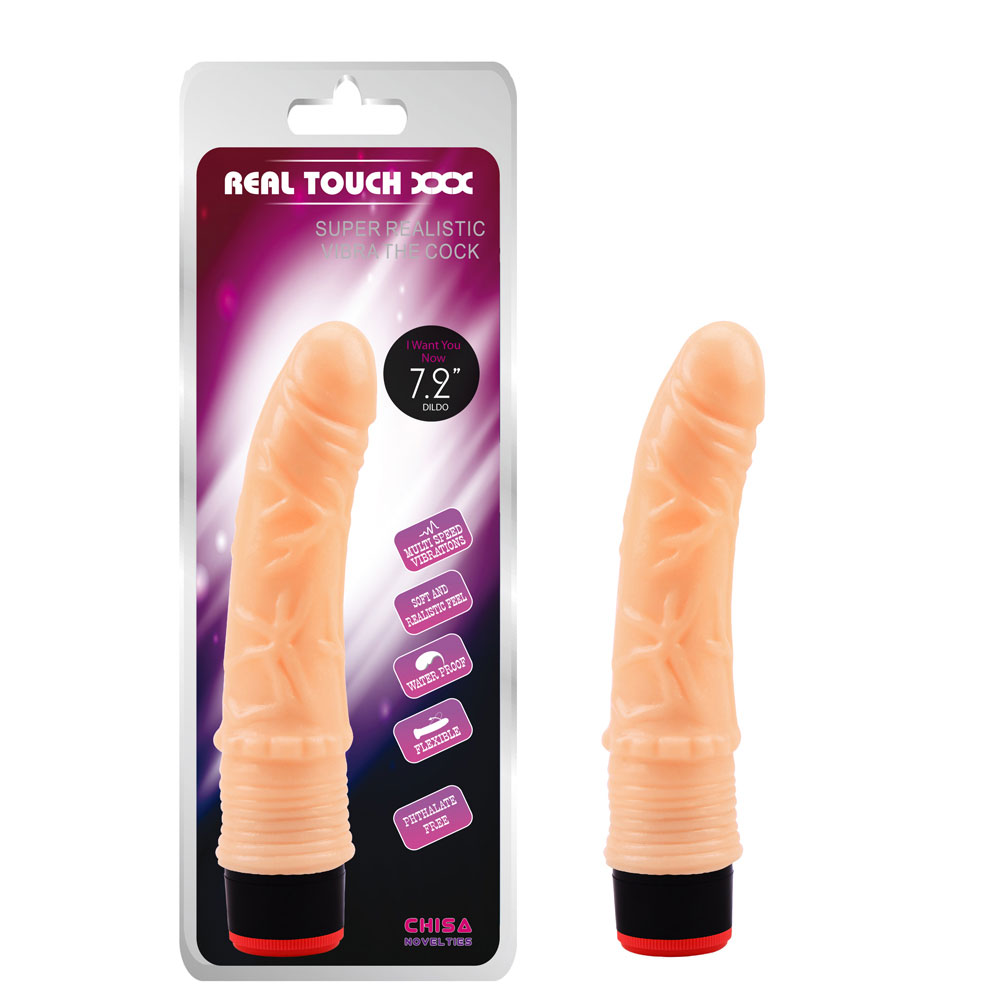 7.2” Vibe Cock-Flesh