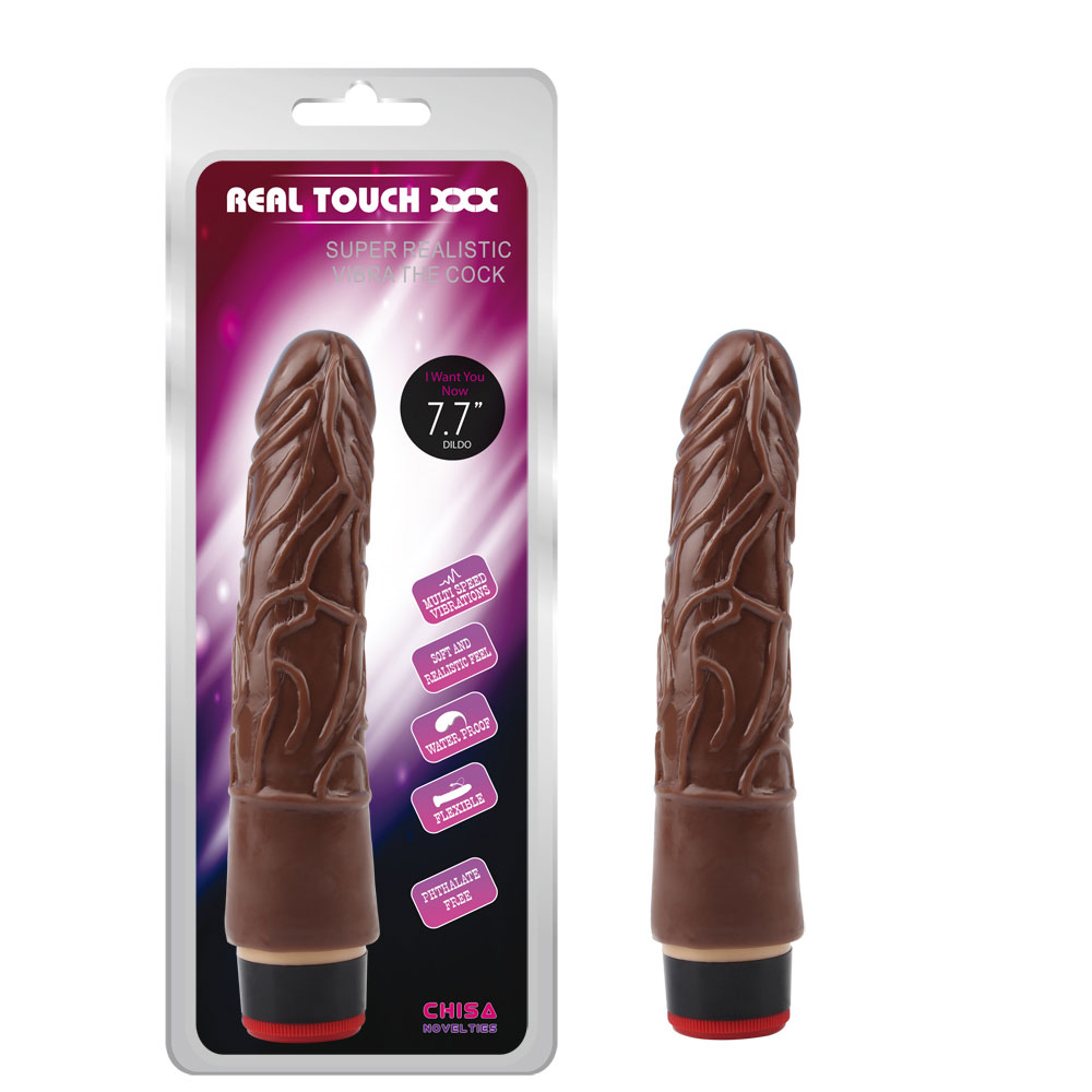 7.7”Vibe Cock-Brown