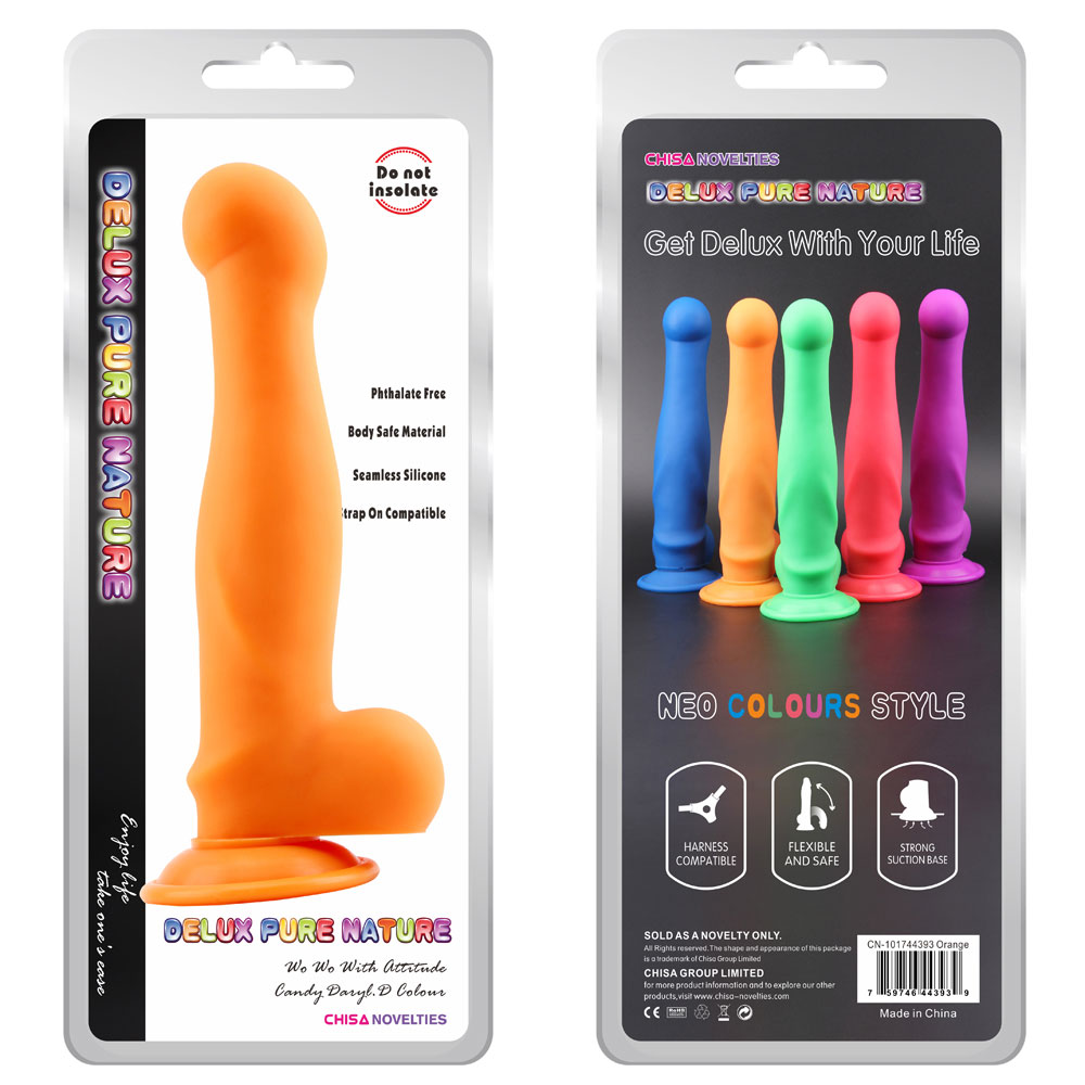 Realistic dildos Daryl.D Orange